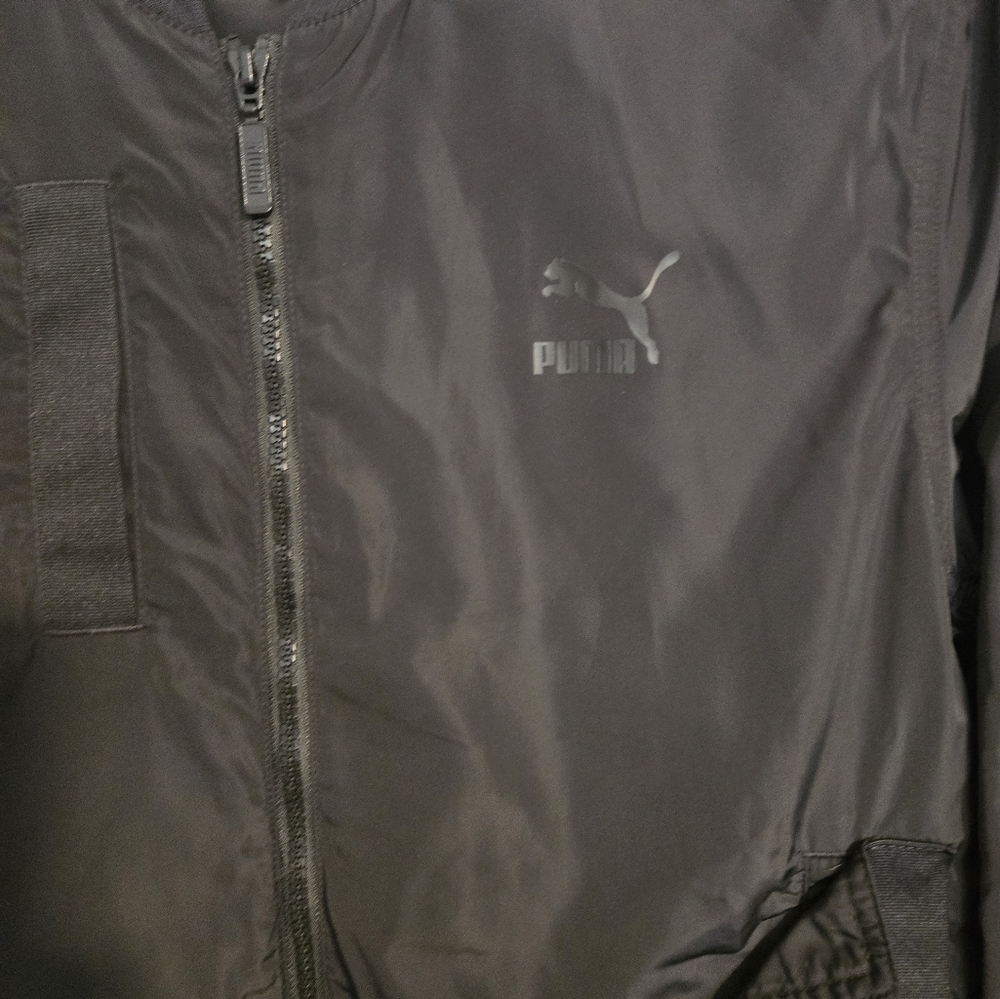 Black Puma Extreme Frills Bomber Jacket - Picture 6 of 15